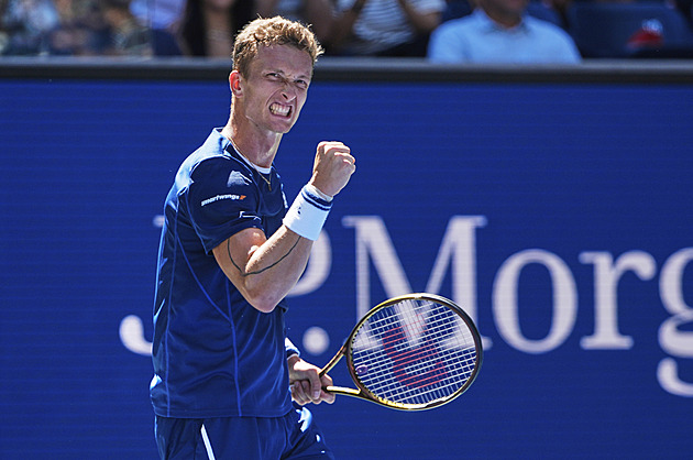 US Open ONLINE: Čtyři Češi v osmifinále. Lehečka ztratil třetí set, ale stále vede