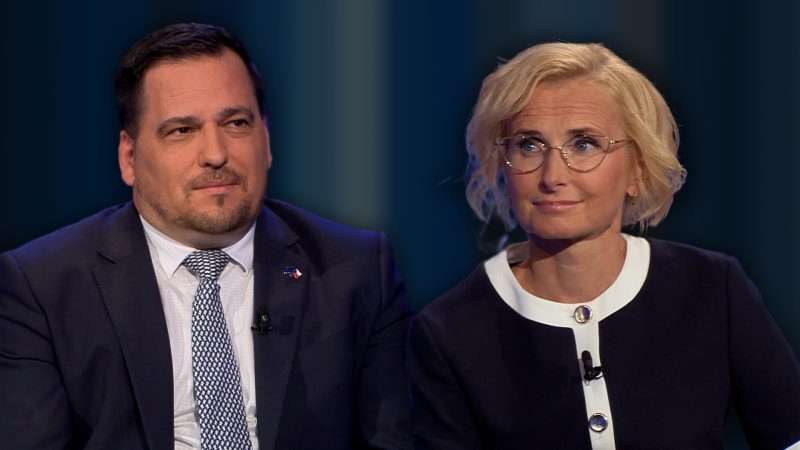Hádka ve studiu: Zdechovský vyčetl Konečné „plivání“. Parodie na politika, rýpla si šéfka KSČM