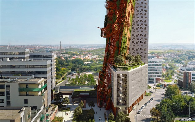 V Praze postaví nejvyšší mrakodrap Česka, schválili radní. Bude mít tvar vraku lodi