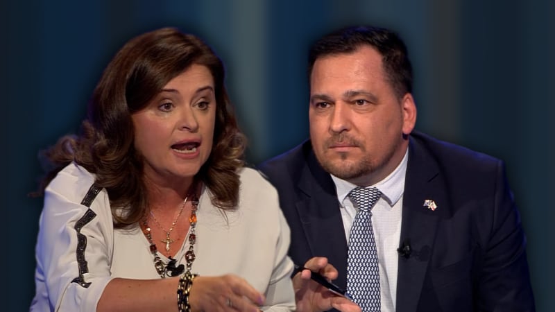 Rotržka ve studiu: Hulváte, neumíte se chovat, peskovala Jermanová Zdechovského 