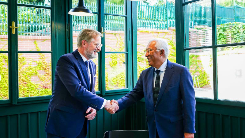 Kritizovat nestačí. Fiala se s šéfem Evropské rady shodl, že se klimatická politika musí změnit