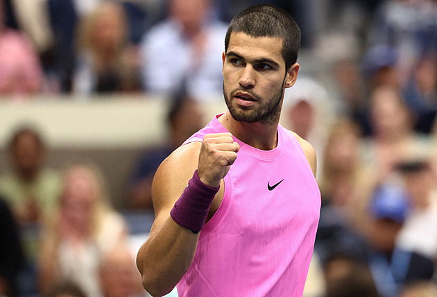 US Open ONLINE: Boj o titul i post jedničky. Alcaraz ve finále nad Sinnerem vede