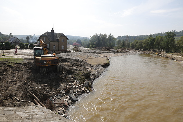 Řeka Opava bude mít novou podobu. V obcích se rozšíří a bude se rozlévat
