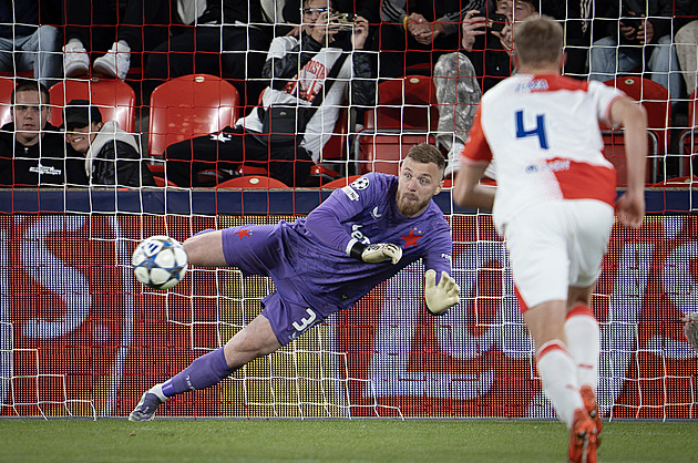 ONLINE: Slavia - Bodö/Glimt 2:0, Mbodji skóruje podruhé, Staněk chytil penaltu