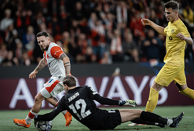Slavia - Bodö/Glimt 2:2, ve strhující bitvě hosté dotáhli manko a srovnali v závěru