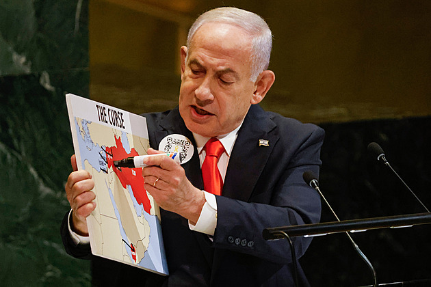 Zničili jsme většinu Hamásu, uvedl Netanjahu v OSN. Řada delegátů opustila sál