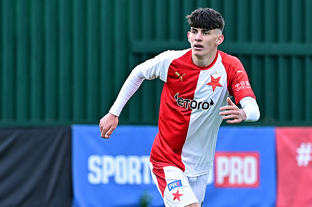 Slavia v mládežnické Lize mistrů uhrála remízu s Interem, v závěru vyrovnal Naskos