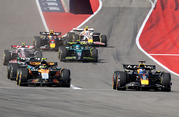 Velkou cenu USA F1 ovládl Max Verstappen