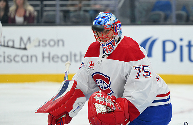 Velká pocta pro Dobeše. Českého brankáře vyhlásili v NHL třetí hvězdou měsíce