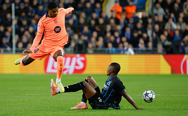 ONLINE: Barcelona potřetí srovnává v Bruggách, City vedou nad Dortmundem