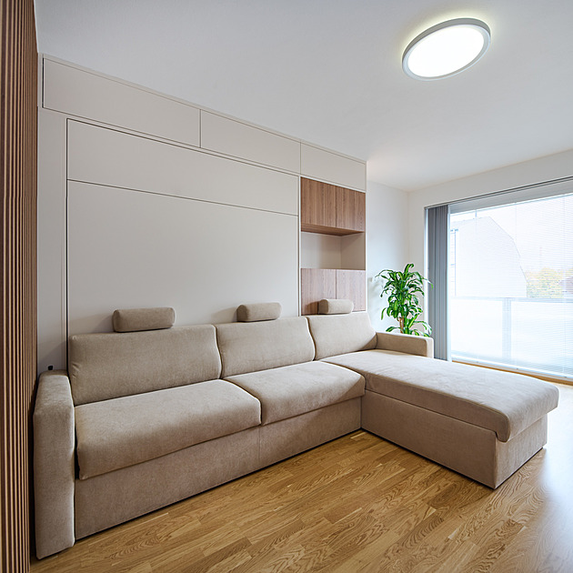 V garsonce propočítali každý centimetr, aby případně stačila i dvojici