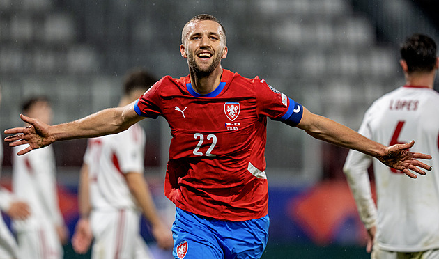 ONLINE: Česko - Gibraltar 6:0, demolice pokračuje. Šestý gól přidává Hranáč