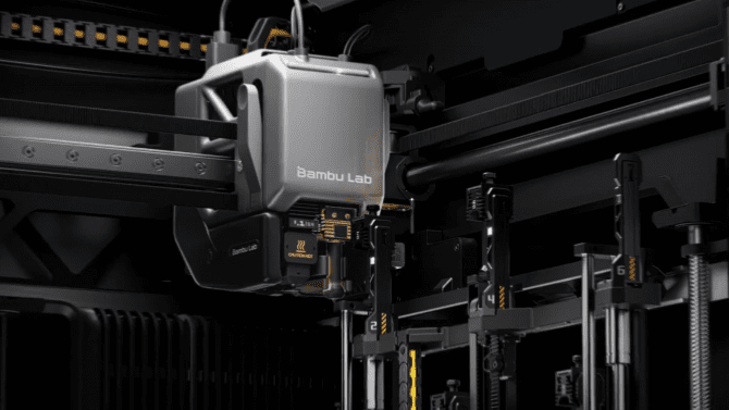 Bambu Lab H2C oficiálně: nový téměř bezodpadový systém Vortek a trysky zahřívané indukcí