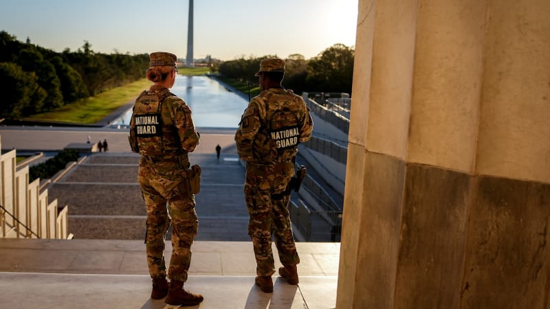 Národní garda musí opustit Washington, rozhodl soud. Nasazení označil za protiústavní