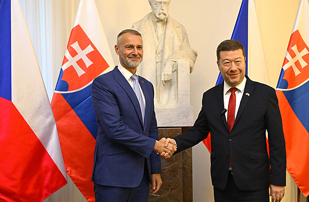 Šéf slovenského parlamentu přijel za Okamurou, oplatil mu cestu do Bratislavy