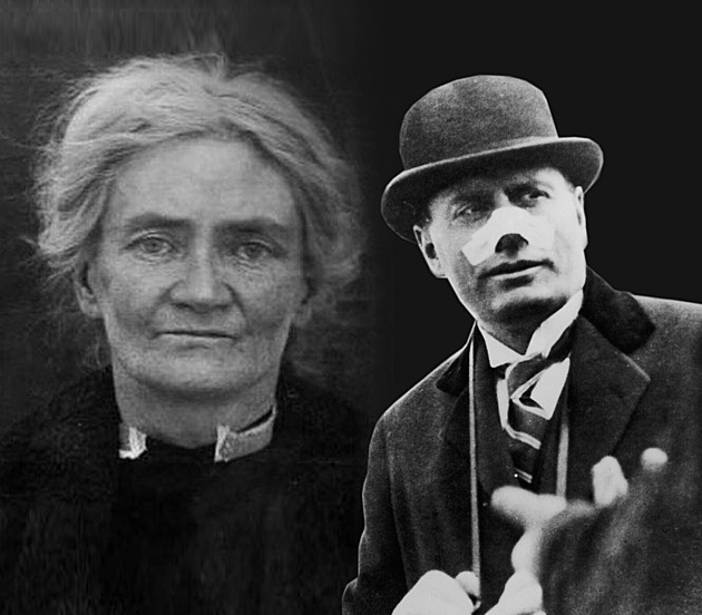 Irská atentátnice před 100 lety Mussolinimu málem ustřelila nos
