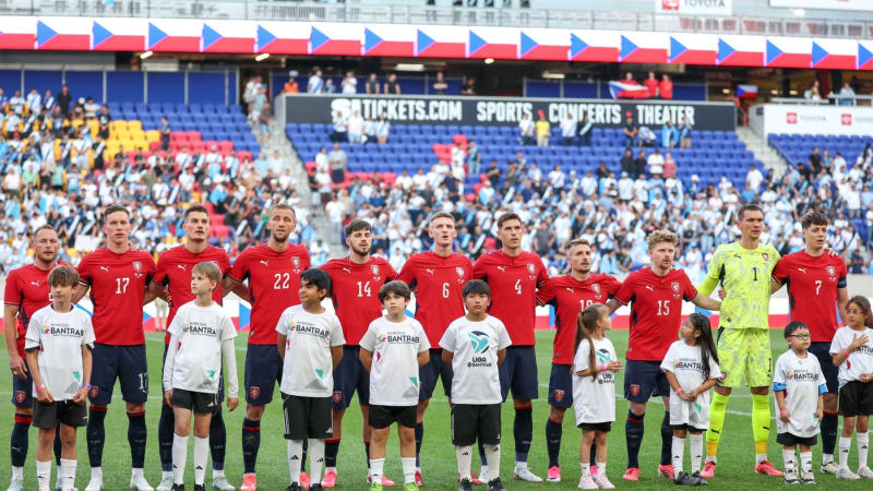 Takhle opravdu ne. České fanoušky naštvali krajané, kteří špatně drželi vlajku
