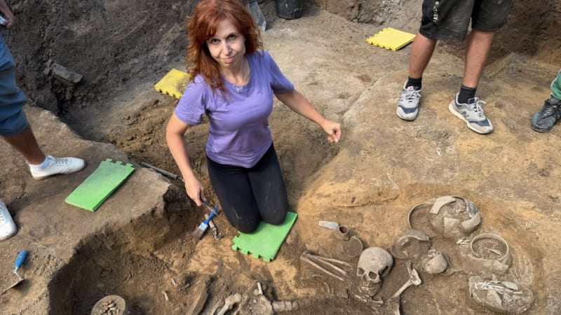 Unikátní nález v Litoměřicích: Tisíce let starý hrob. Tohle nemá obdoby, říkají archeologové